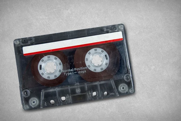 Cassette tape gebruikt — Stockfoto