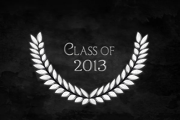 Diamond Laurel wreath for class of 2013 — Stock Photo, Image