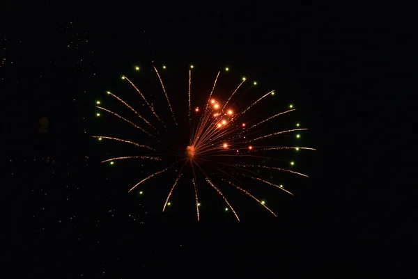 Feuerwerk zum Fest — Stockfoto