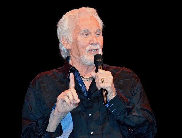 Kenny Rogers in concerto — Foto Stock