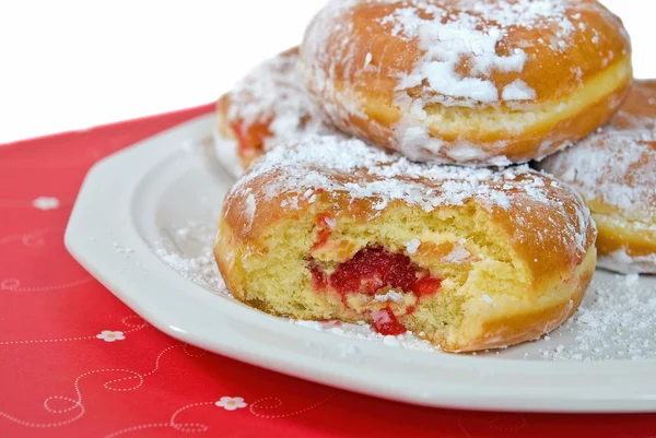 Frambuesa paczki — Foto de Stock