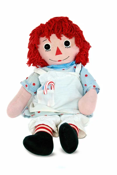 Christmas Rag Doll — Stock Photo, Image