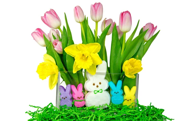 Easter Bunny bouquet — Stock Photo, Image