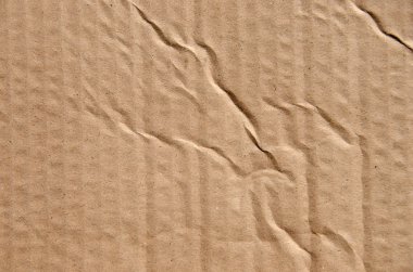 karton ile kırışıklıklar