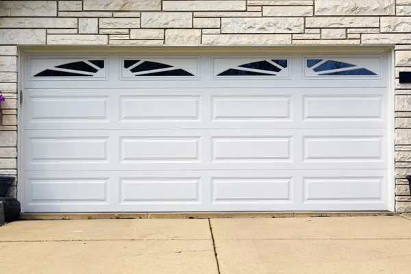 Porta da garagem — Fotografia de Stock