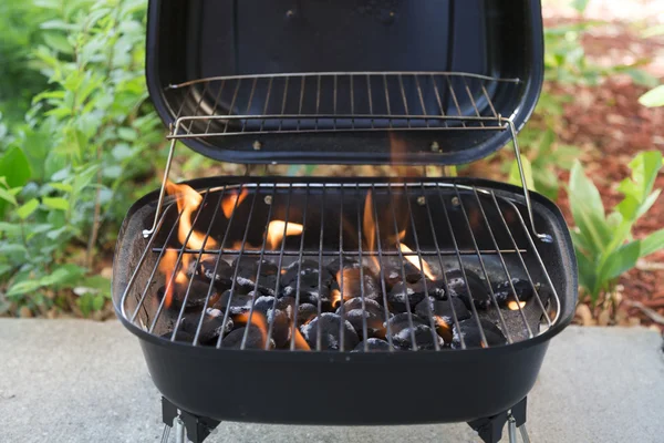 Charcoal grill — Stock Photo, Image