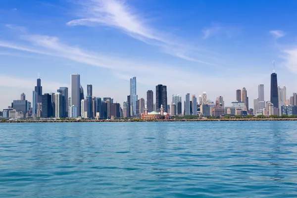 Skyline di Chicago Foto Stock Royalty Free