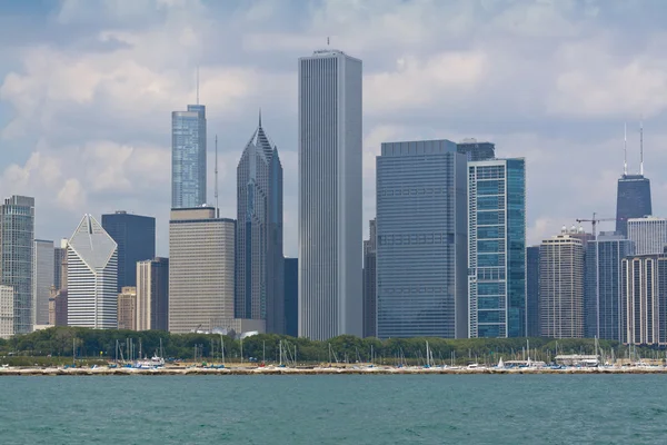 Skyline van Chicago — Stockfoto