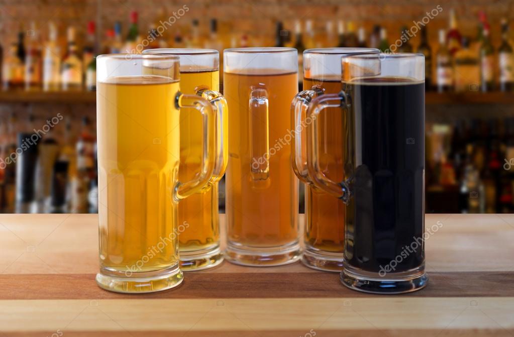 Beer flight — Stock Photo © pyzata 29528081
