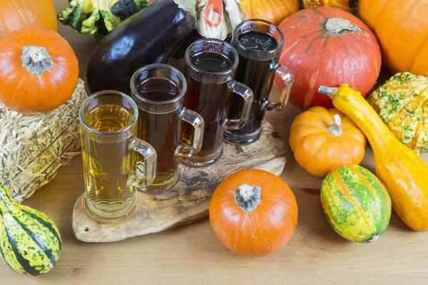 Beer flight — Stock Photo, Image