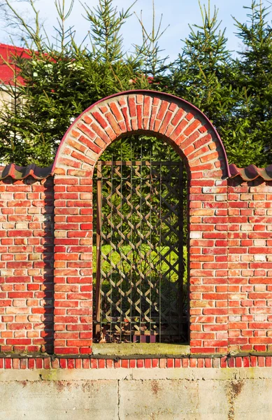 Garden door — Stock Photo, Image