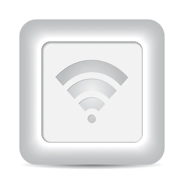 Simbolo della rete wireless . — Vettoriale Stock