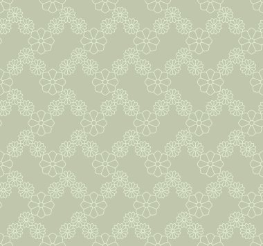 şık kesintisiz gri çiçek desenli.
