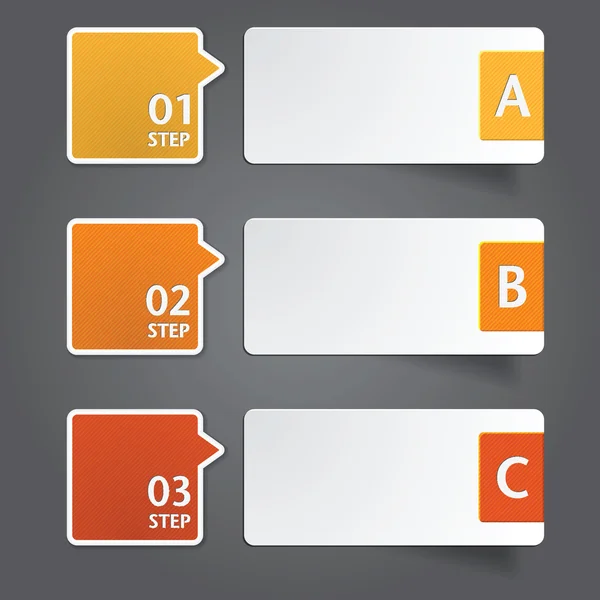 Šablona pro moderní design. Lze použít pro infografiku. — Stockový vektor