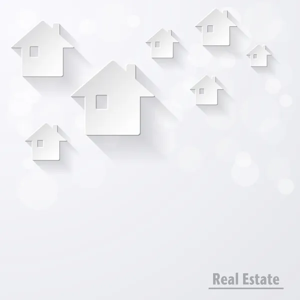 Real Estate background — Stock Vector