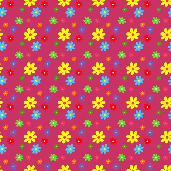 Nahtloses Muster mit Blumen. lizenzfreie Stockvektoren
