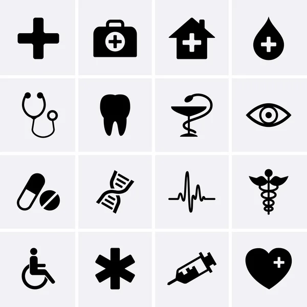 Medical Icons — Stock Vector