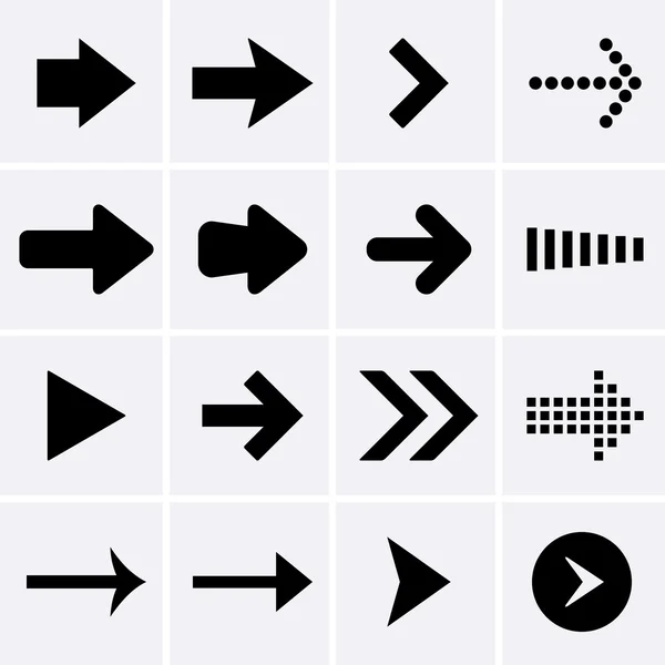 Pfeil-Symbole. Vektorgrafiken