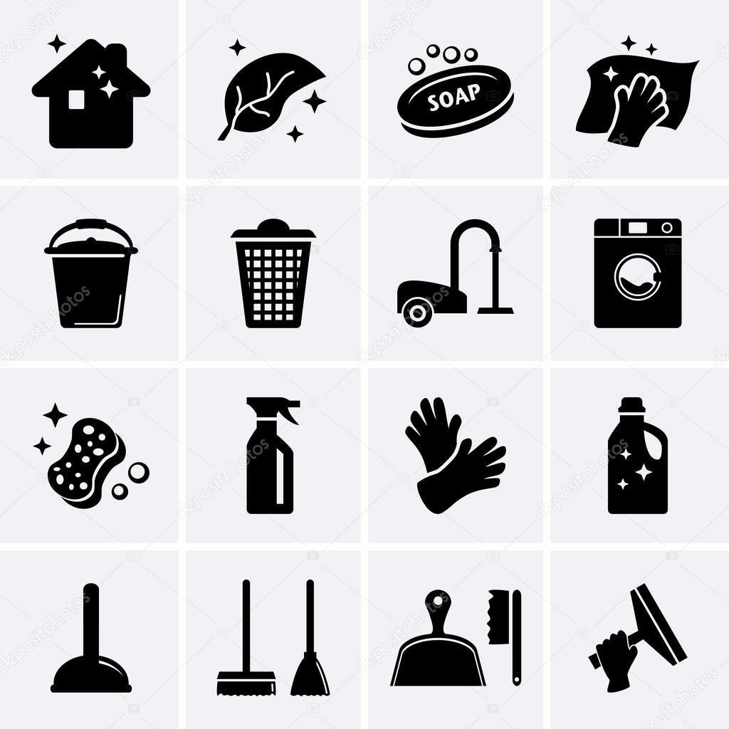 Cleaning icons