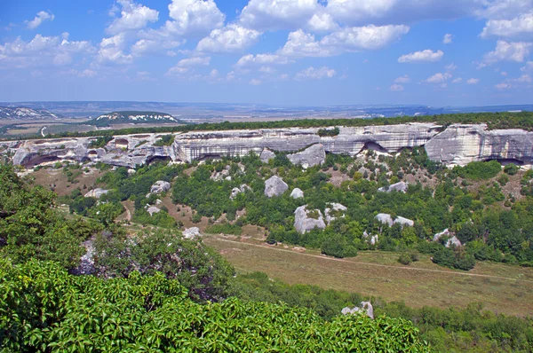 Горный пейзаж. Эски-Кермен — стоковое фото