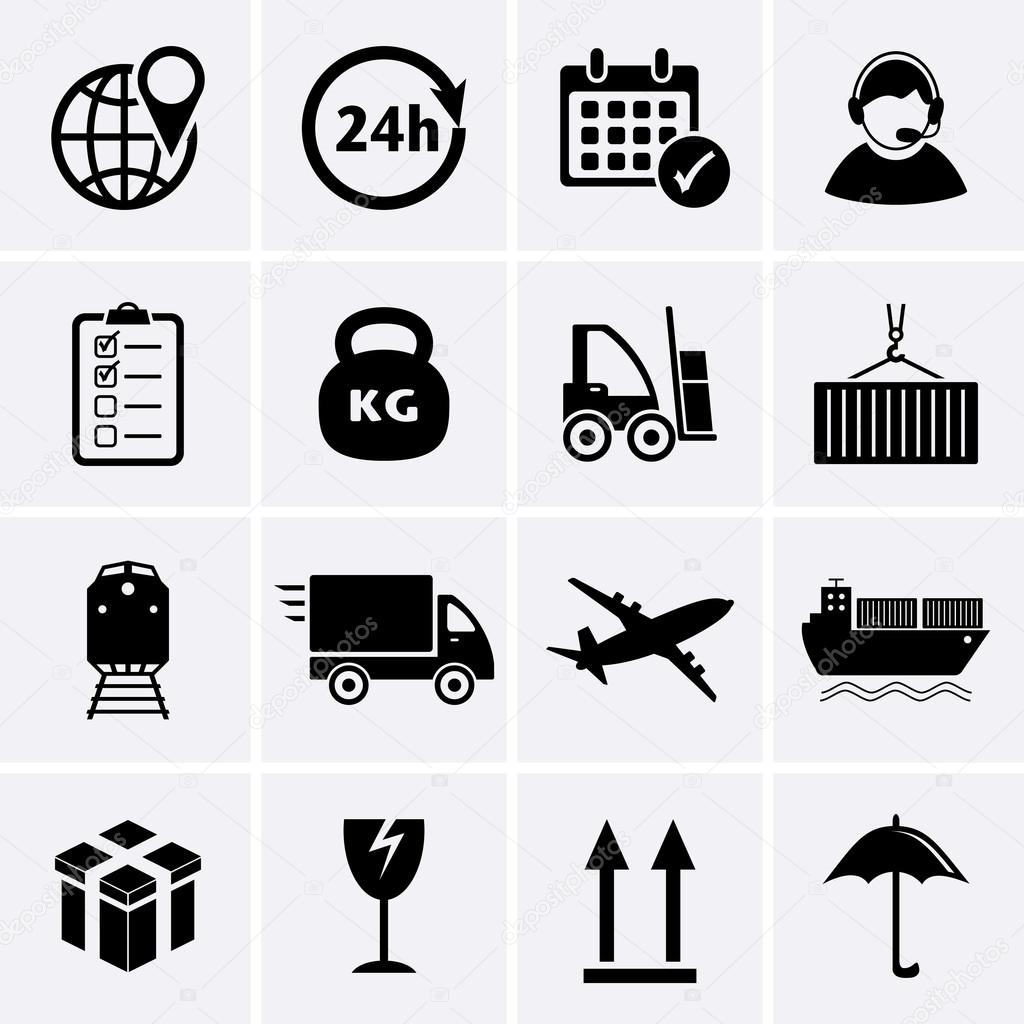Logistics and Shipping icon