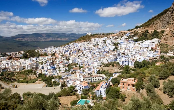 Chefchaouen, Marocco - Vista panoramica — Foto Stock