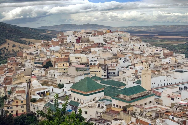 Miasta Moulay idriss, Maroko — Zdjęcie stockowe