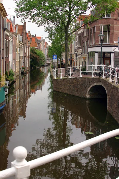 su canal Street'te, utrecht, Hollanda