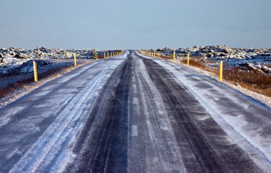 1 numaralı karayolu İzlanda gider