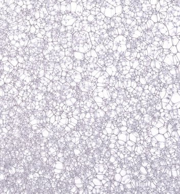 beyaz zemin üzerinde köpük makro