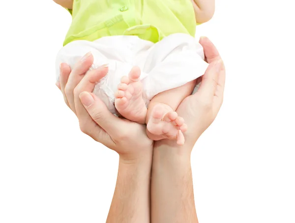 Baby in hand — Stock Photo, Image