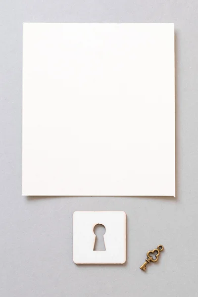 Cerradura de papel — Foto de Stock
