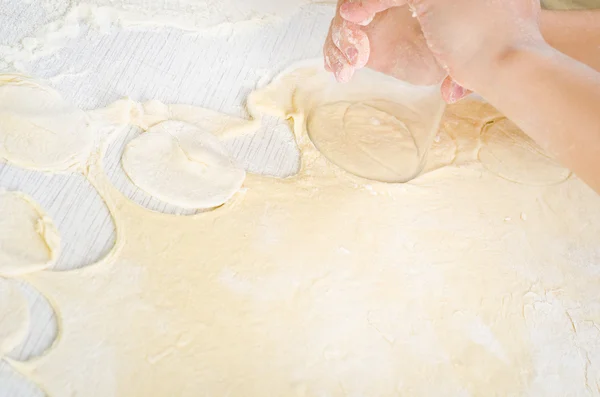 Sculpt dumplings — Stock Photo, Image