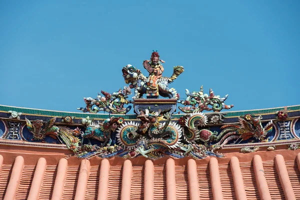 Chinese tempel dak — Stockfoto