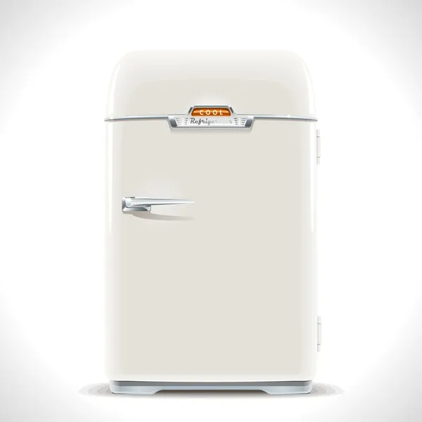 Alter Kühlschrank — Stockvektor