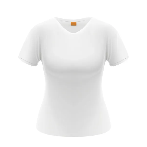 Camiseta Mujer — Vector de stock