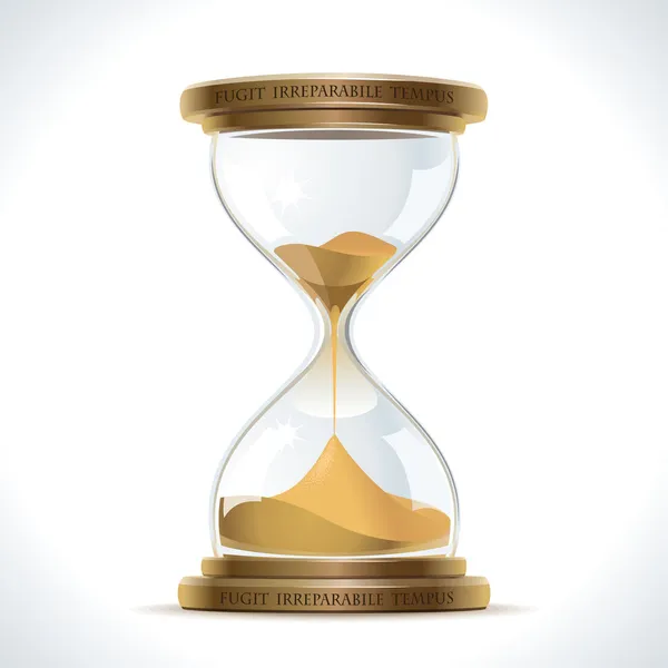 Old Hourglass Royalty Free Stock Vectors