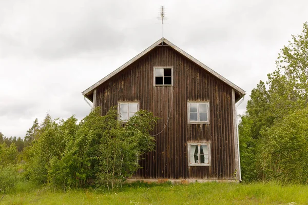 Abandoned Wooden House Narke Sweden — Stock Photo, Image