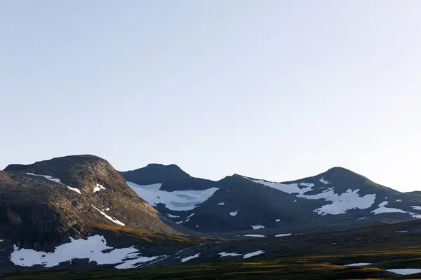 Snow Mountains Jamtland Sweden — Zdjęcie stockowe