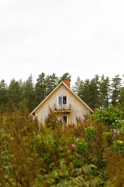 Weerbestendig Huis Het Bos — Stockfoto