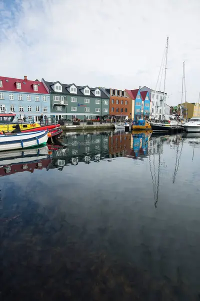 法罗群岛Torshavn海滨 — 图库照片