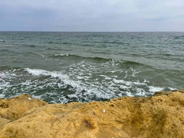 Paisaje Marino Playa Roca Amarilla — Foto de Stock