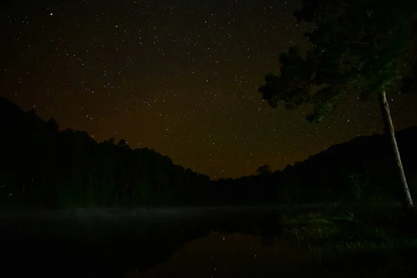 Mooie Nachthemel Met Sterren — Stockfoto