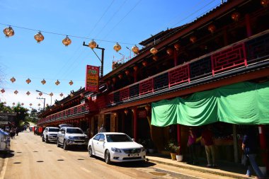Geleneksel mimarisi olan Asya şehri