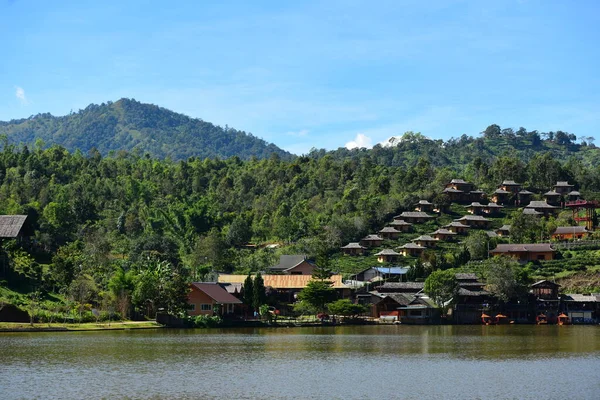 Asian Town River Coast — Stock Photo, Image