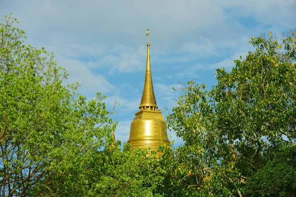 Tayland Daki Güzel Budist Tapınağı — Stok fotoğraf