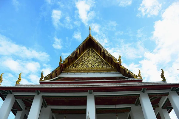Krásný Buddhistický Chrám Thajsku — Stock fotografie