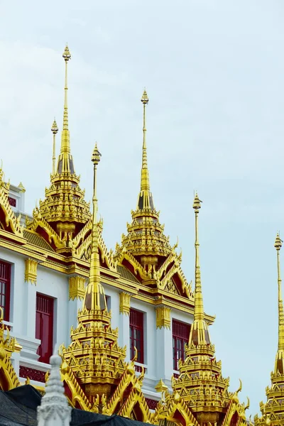 Piękna Świątynia Buddyjska Tajlandii — Zdjęcie stockowe