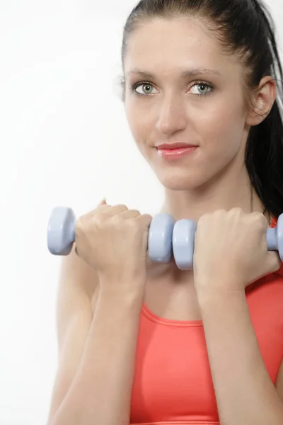 Woman working out — Stock Photo, Image