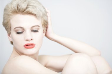 kadın güzellik poz